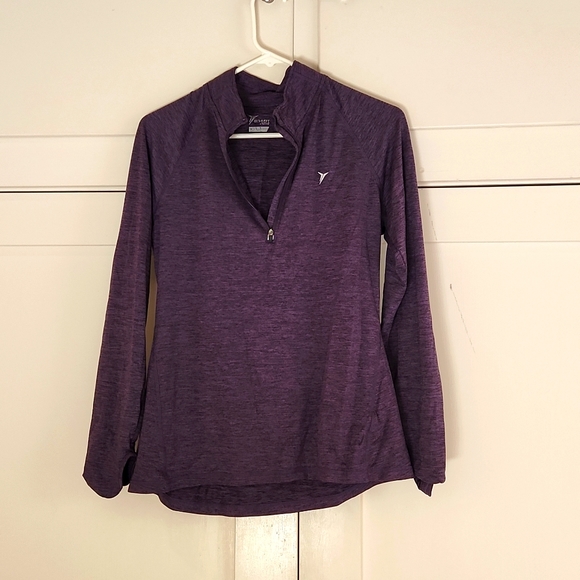 Purple Old Navy Active Quarter Zip Pullover, size Medium - Picture 1 of 5